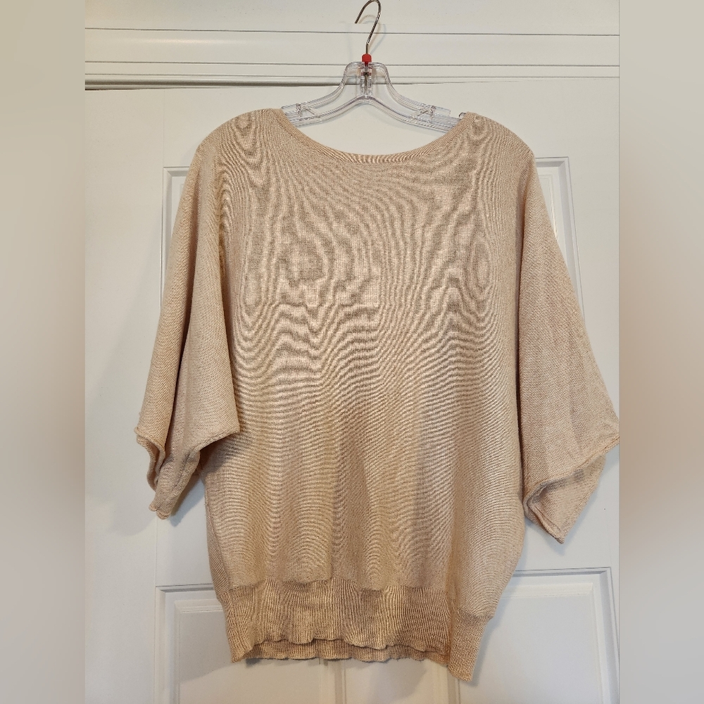 Staccato Cream Oversized Blouse with Relaxed Fit
